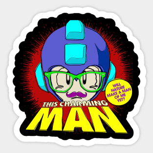 This Chaming Mega-Man Sticker